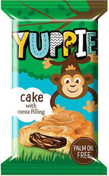 Yuppie Cocoa-Filled Sponge Cake, 30 g