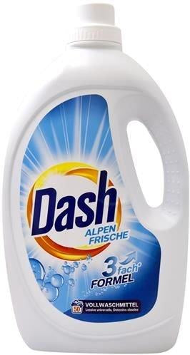 Dash Alpen Frische Liquid Laundry Detergent, 2.750 L, 50 loads