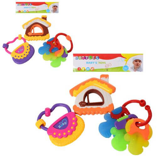 8358A-2 Rattle Set with Teether