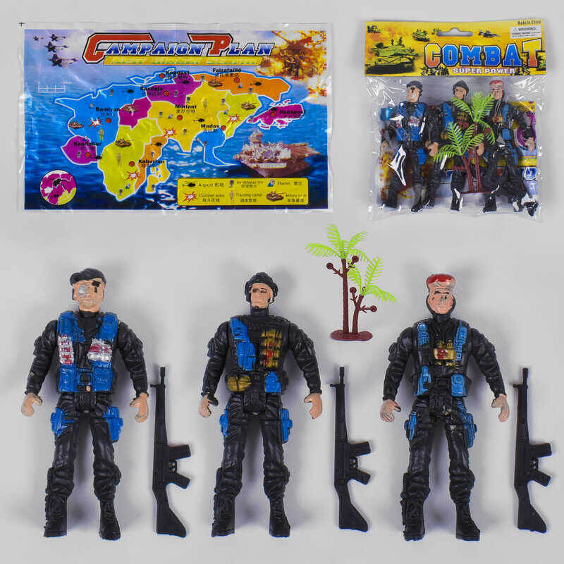 Combat 923-4 Toy Soldier Set