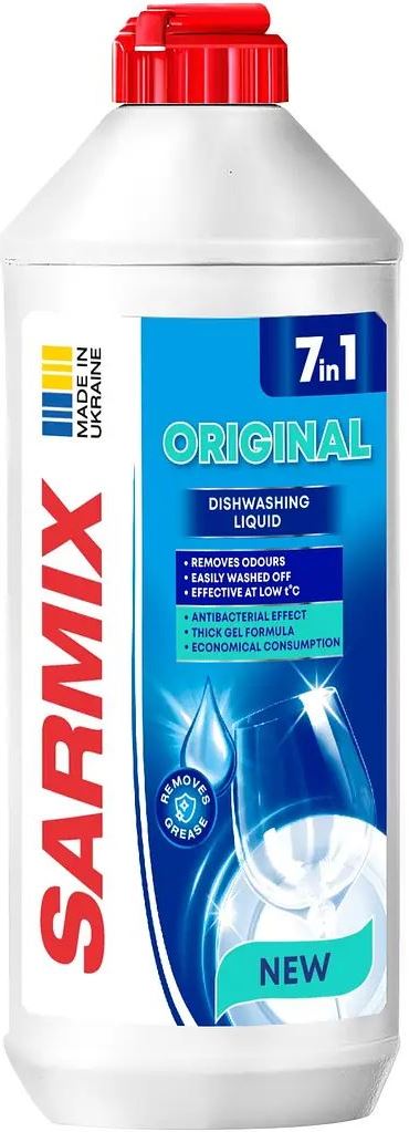Sarmix 7-in-1 Original Dishwashing Liquid, 500 mL