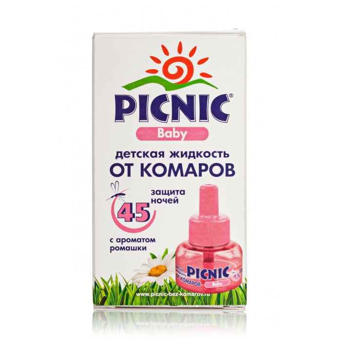 Picnic Baby Chamomile Kids Mosquito Repellent Liquid, 45 Nights, 30 mL - Image 2