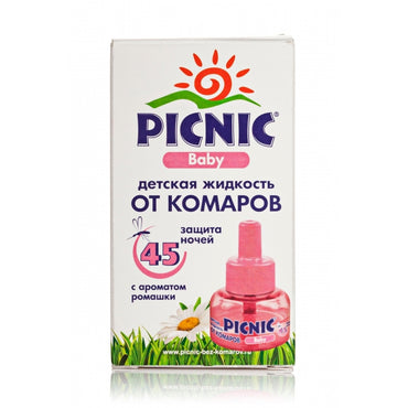 Picnic Baby Chamomile Kids Mosquito Repellent Liquid, 45 Nights, 30 mL - Image 2