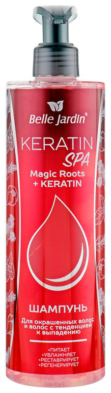Belle Jardin KERATIN SPA Shampoo for Color-Treated Hair, 400 mL
