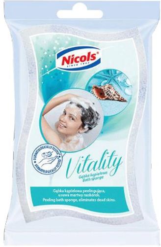 Nicols Vitality Massage Bath Sponge, 1 pc