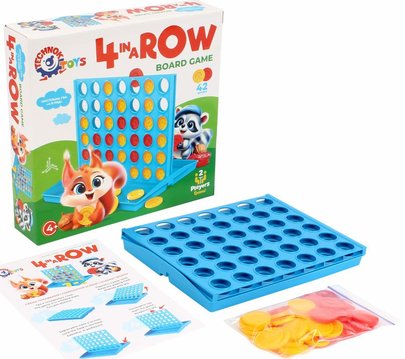 TechnoK 9734 Four in a Row Board Game