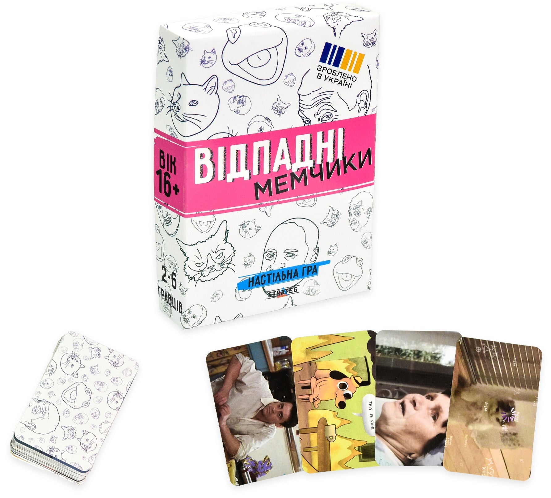 Strateg 30630 Hilarious Memes Board Game