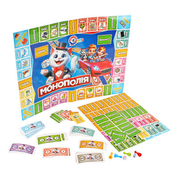 TechnoK 0755 Kids' Monopoly Board Game - Image 2