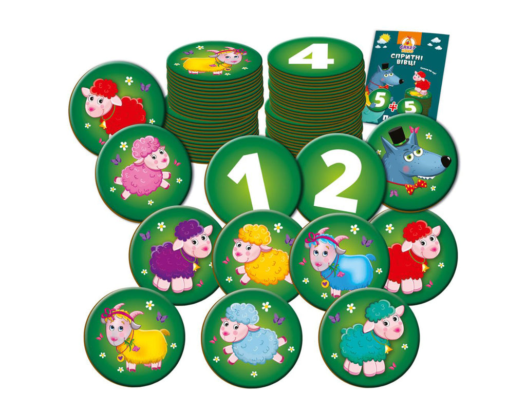 Vladi Toys VT8033-07 Nimble Sheep Board Game - Image 2