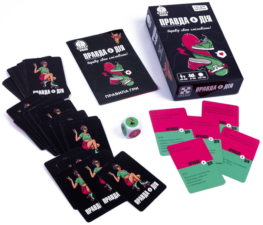 Vladi Toys VT5903-02 Truth or Dare Board Game