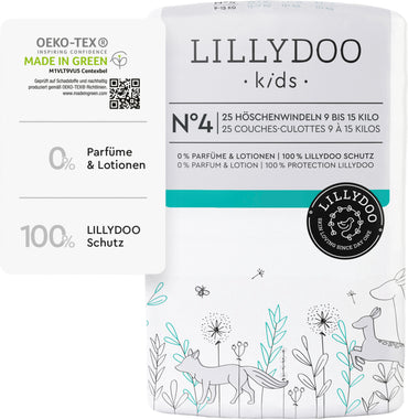 Lillydoo 4 Baby Pull-Up Diaper Pants, 25 pcs, 9-15 kg - Image 2