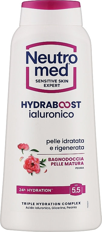 Neutromed Hydraboost Peony Shower Gel, 600 mL