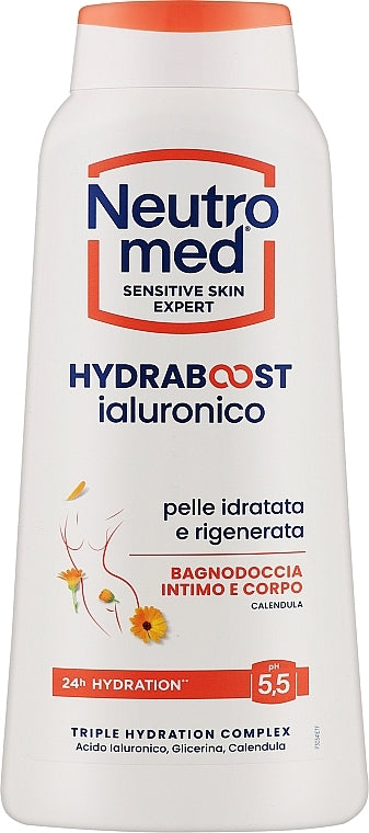 Neutromed Hydraboost Calendula Shower Gel & Intimate Wash, 600 mL