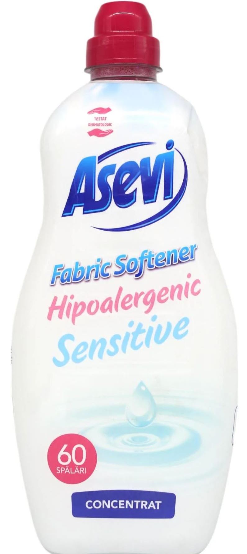 Asevi Sensitive Fabric Softener, 1.5 L