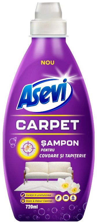 Asevi Carpet & Upholstery Cleaner, 720 mL