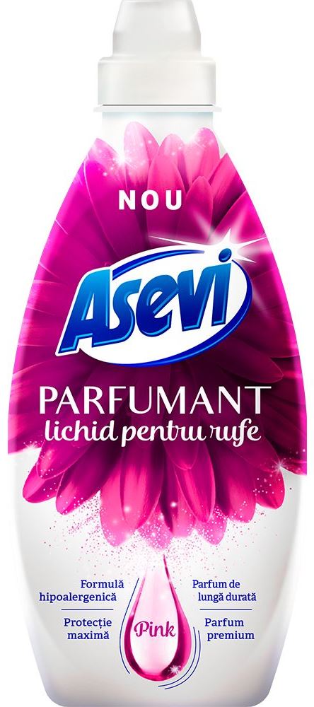 Asevi Parfumant Pink Fabric Softener, 720 mL