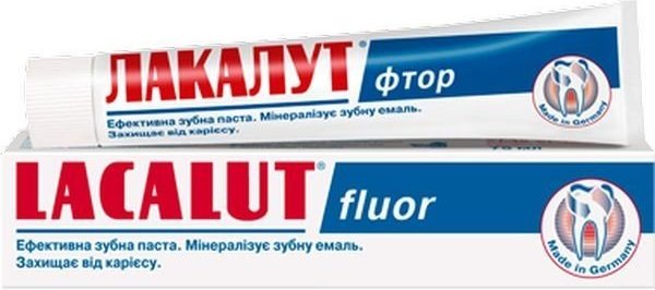 Lacalut Fluor Toothpaste, 50 mL