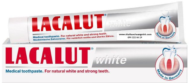 Lacalut White Toothpaste, 50 mL