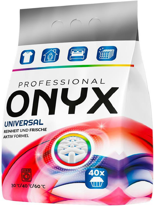 Onyx Professional Color Laundry Detergent Powder, 40 Loads, 2.4 kg