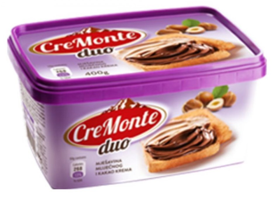 CreMonte Duo Chocolate Spread, 400 g