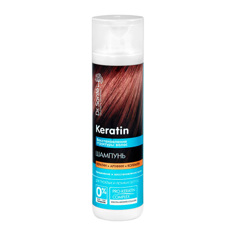 Dr.Sante Keratin Repair Shampoo, 250 mL