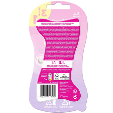 Wilkinson Sword Xtreme3 Beauty Women's Disposable Razors, 3+1 pcs - Image 2