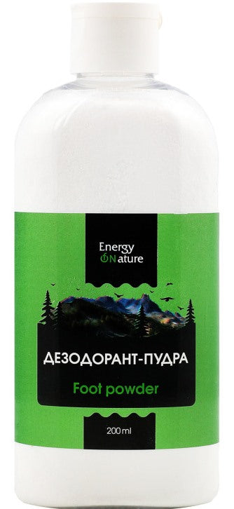 Energy of Nature Foot Deodorant Powder, 200 mL