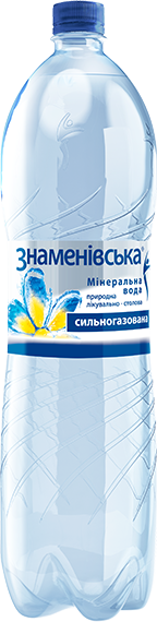 Znamenivska Strongly Carbonated Mineral Water, 1.5 L