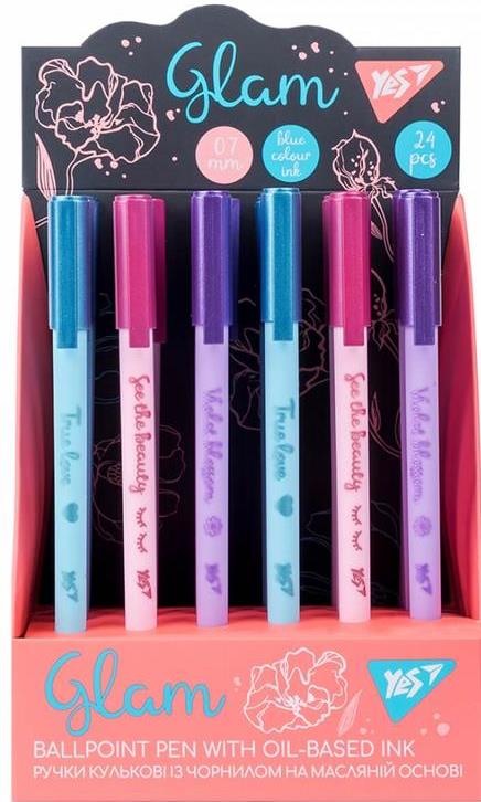 YES 412014 Glam Oil-Based Pen, 0.7 mm