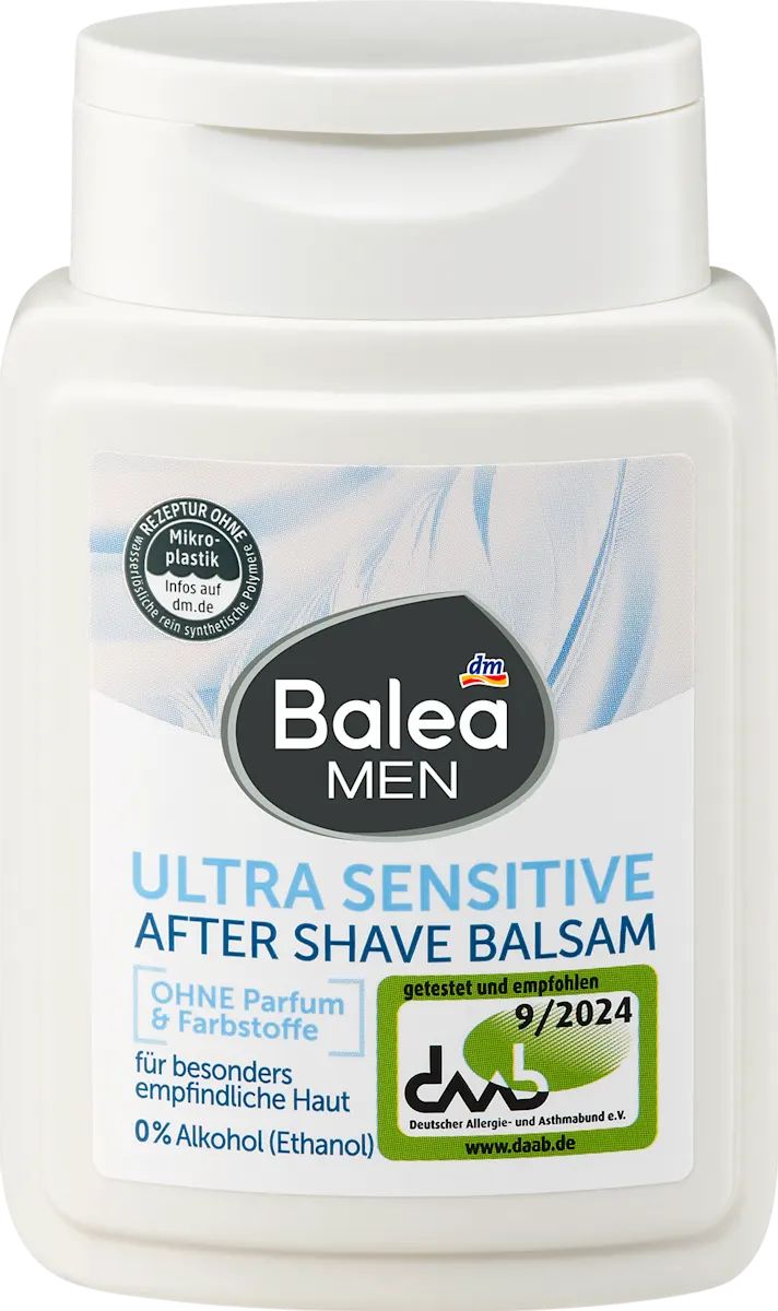 Balea Men Ultra Sensitive Aftershave Balm, 100 mL - Image 3