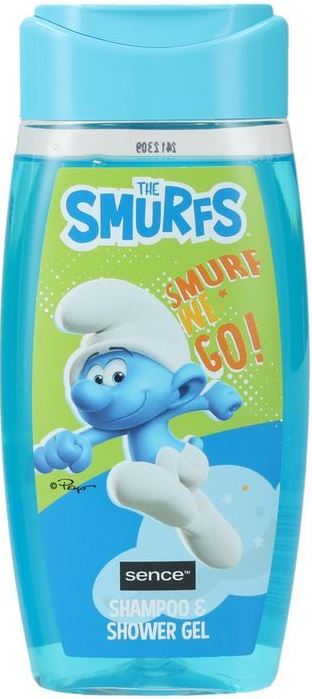 The Smurfs Smurf We Go! Kids' 2-in-1 Shampoo & Shower Gel, 210 mL