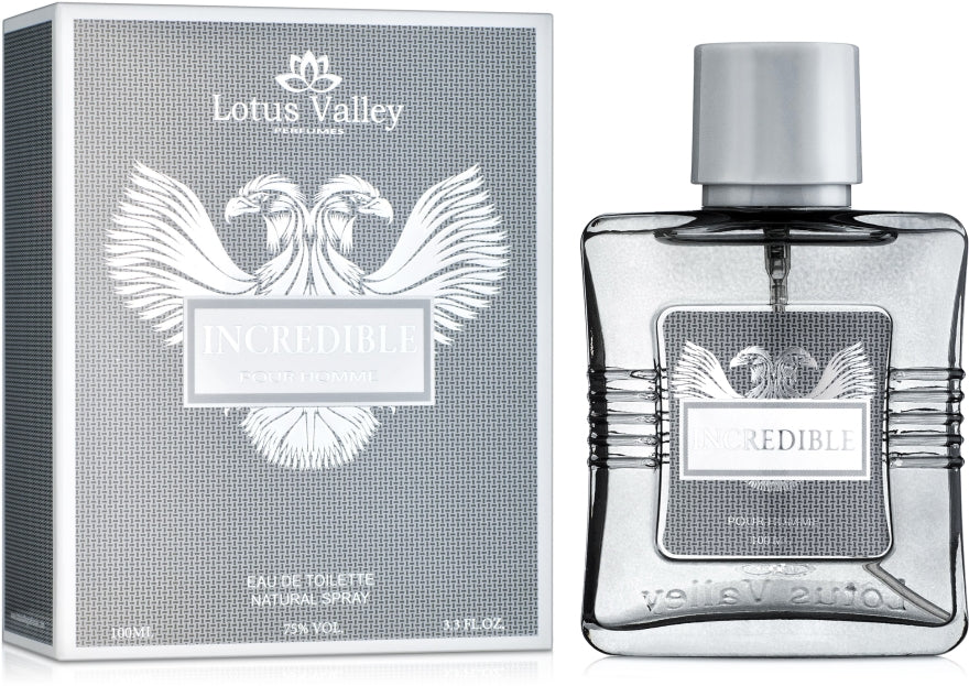 Lotus Valley Incredible Men's Eau de Toilette, 100 mL