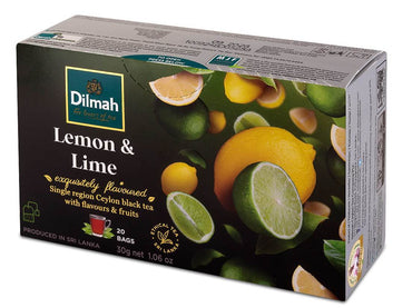 Dilmah Lemon & Lime Black Tea, 20 Bags, 30 g - Image 2
