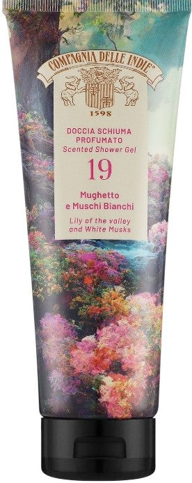 Compagnia delle Indie 19 Lily of the Valley & White Musk Shower Gel, 250 mL