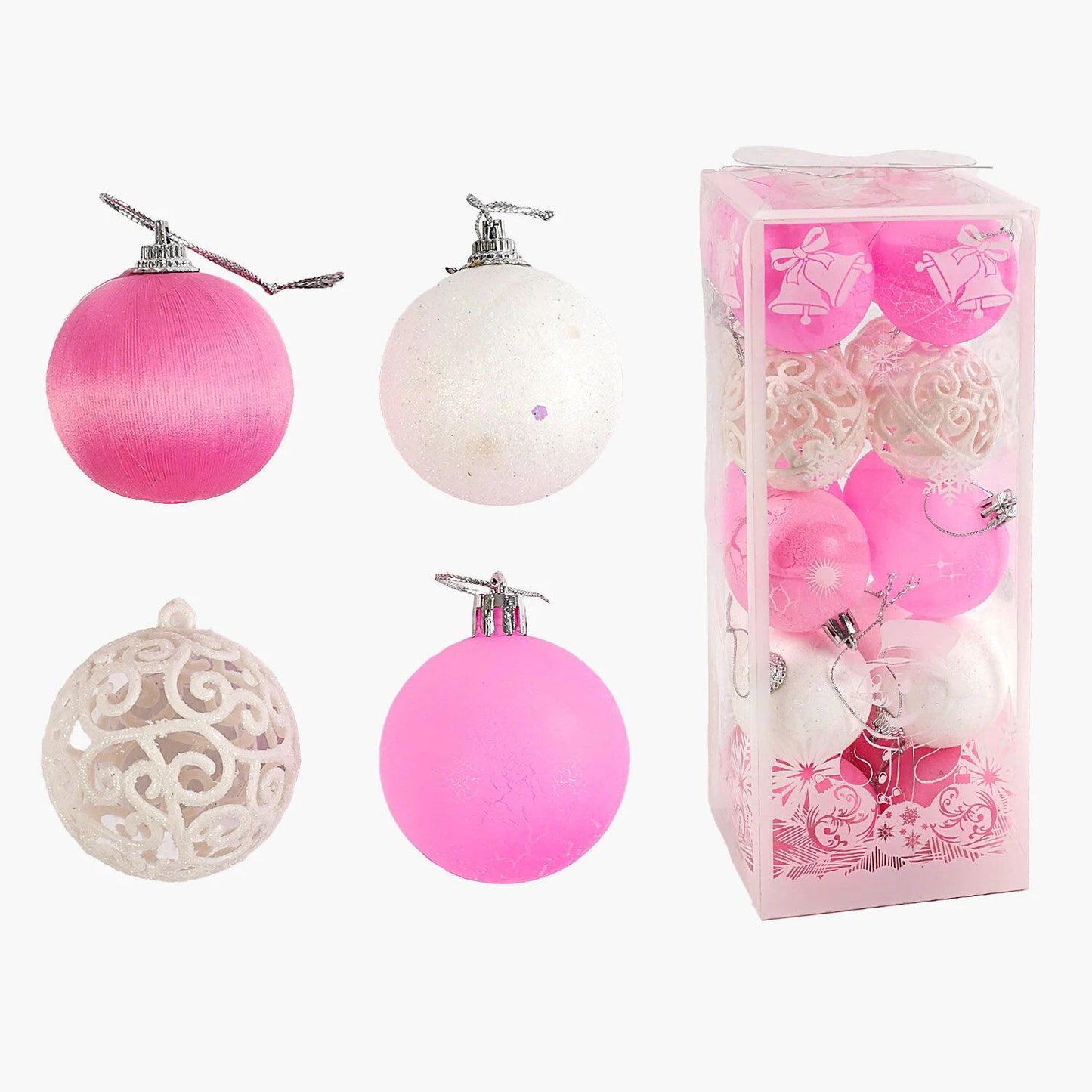 C 67370 Christmas Ball Ornaments, 5 cm Diameter, 20 pcs