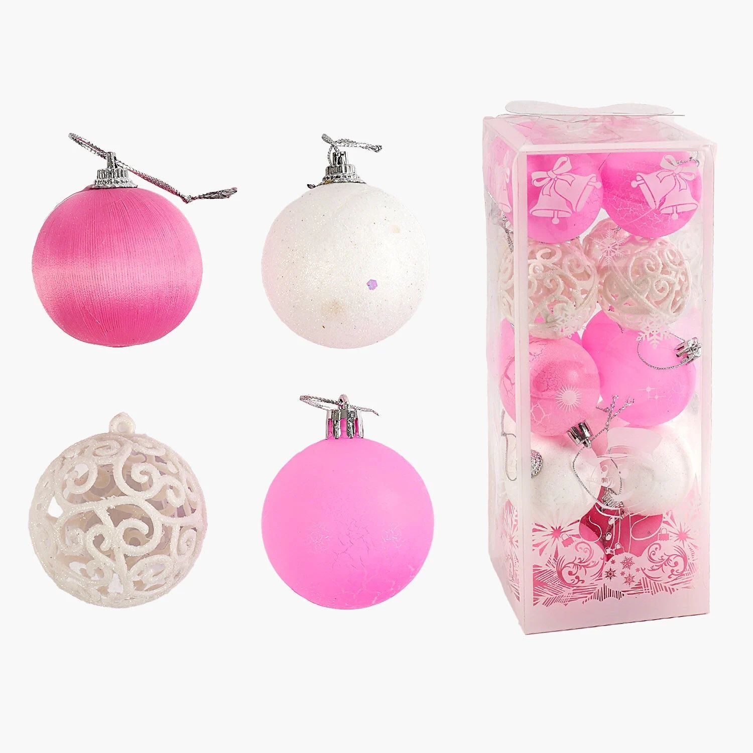 C 67370 Christmas Ball Ornaments, 5 cm Diameter, 20 pcs