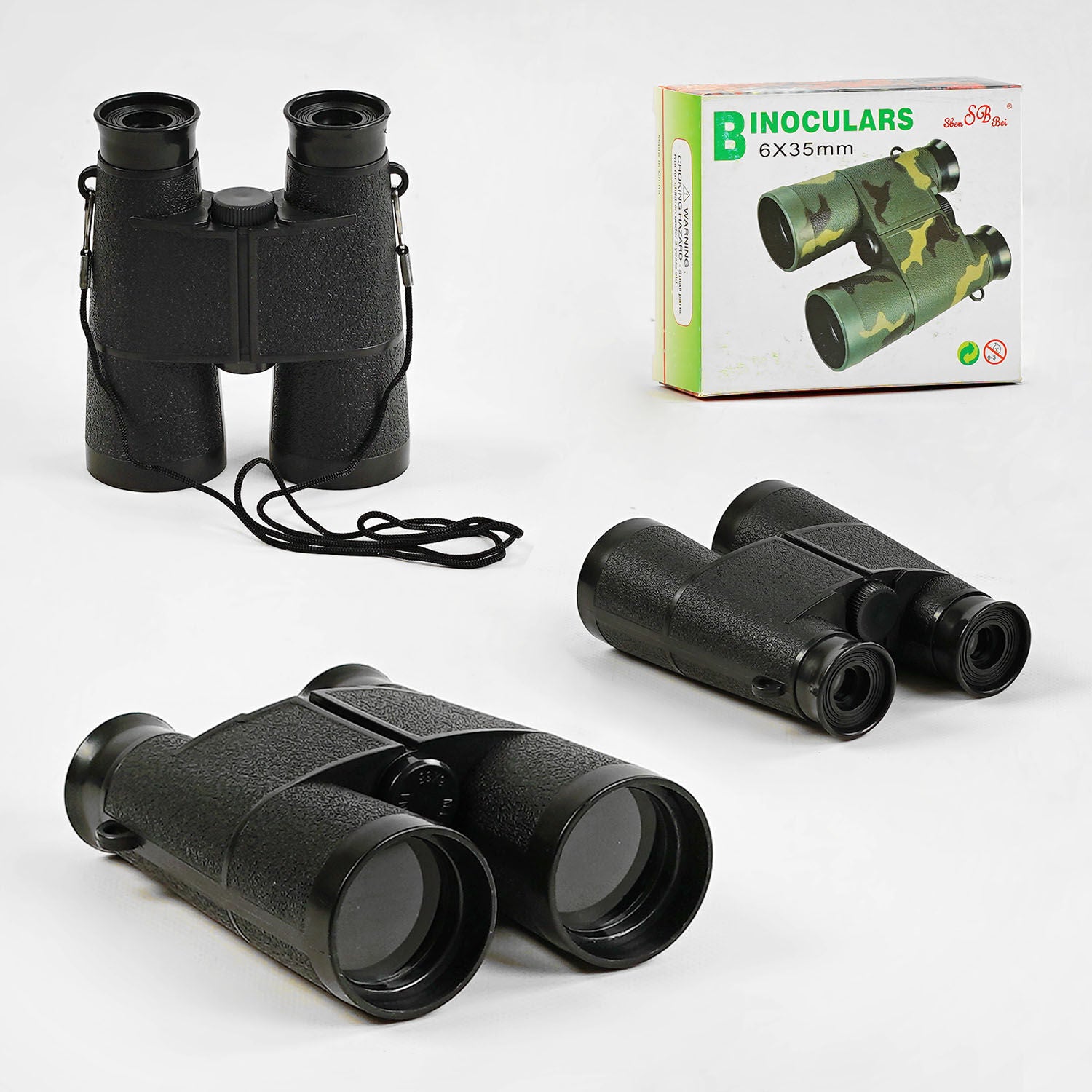 6039-9A Binoculars, 6 x 35 mm