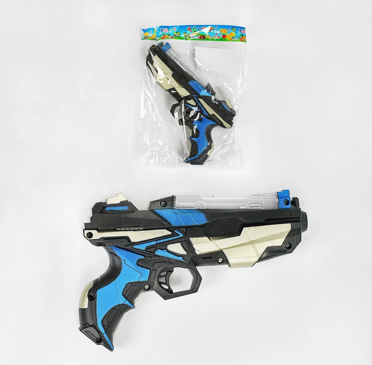 Toys 821C-1 Battery-Operated Toy Pistol in Bag