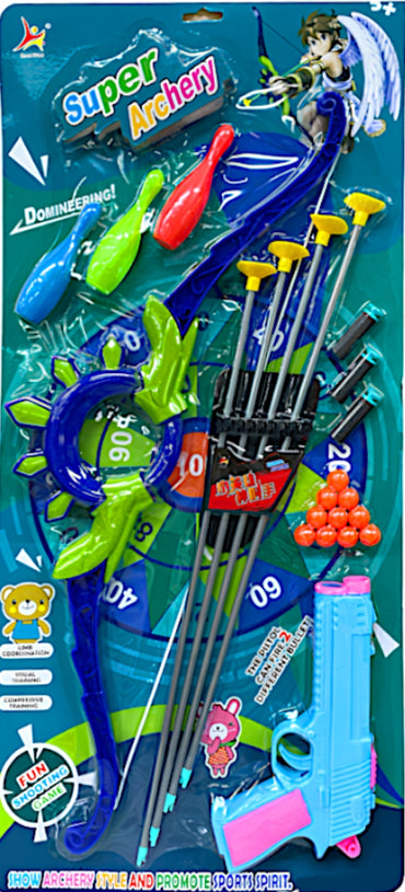 07776-9 Bow, Arrow & Toy Gun Set - Image 2