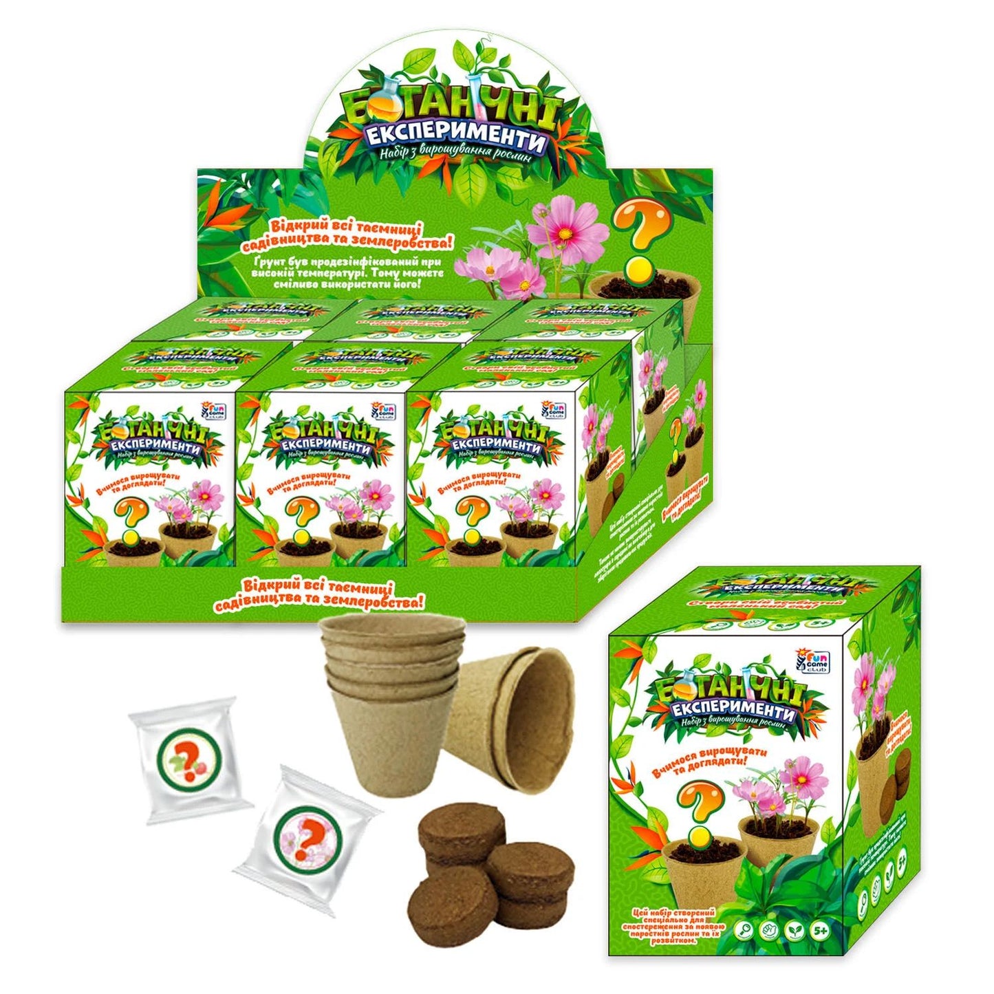 4 Fun Game Club 77861 Botanical Experiments Set