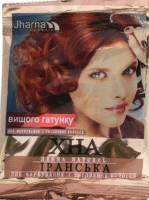 Jharna Iranian Natural Henna for Hair Coloring & Strengthening, 25 g