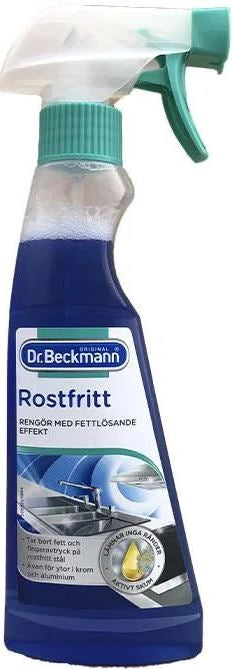 Dr. Beckmann Stainless Steel Cleaner Spray, 250 mL