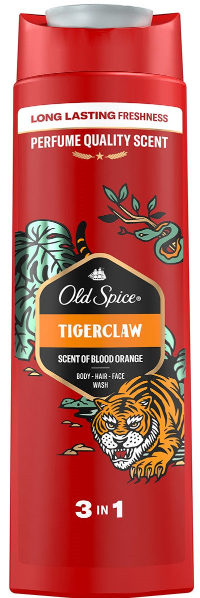 Old Spice Tigerclaw Shower Gel, 400 mL