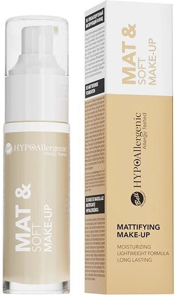 Bell Hypoallergenic Mat & Soft 03 Foundation Fluid, 30 g