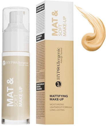 Bell Hypoallergenic Mat & Soft 03 Foundation Fluid, 30 g - Image 2