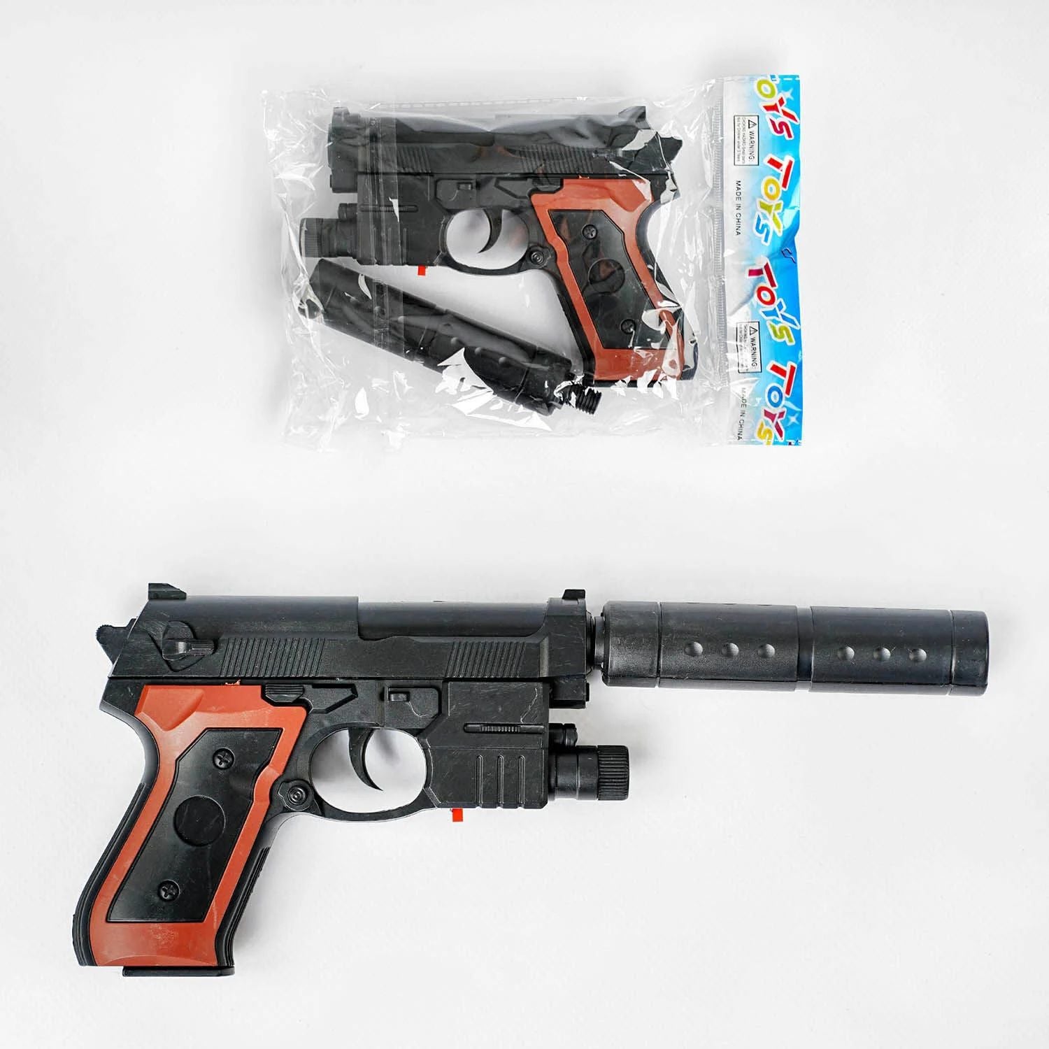 Toys 238-3 Pellet-Firing Toy Gun with Laser Sight in Bag