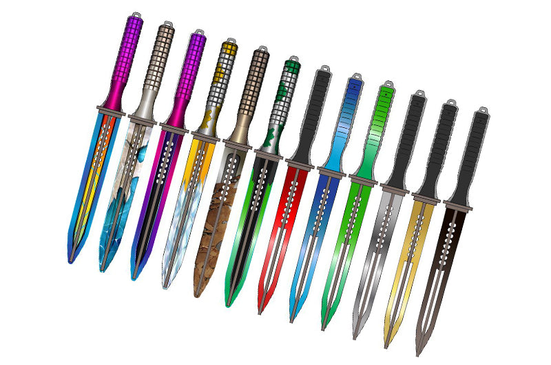 JKommando MIX-JK Souvenir Knife, Assorted