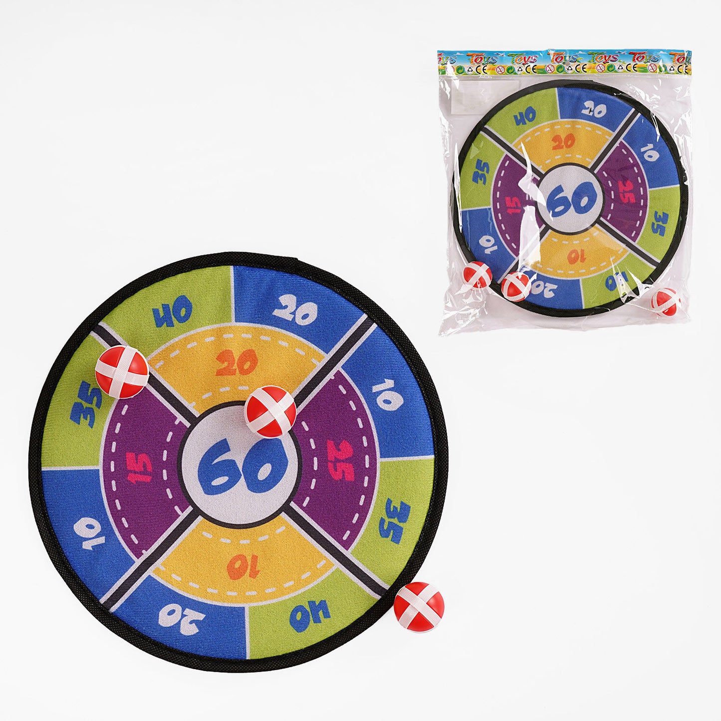 Toys 66328-5 Velcro Darts Set with 3 Balls