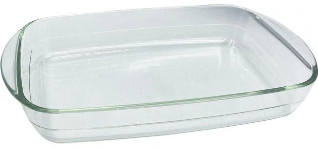 Vittora VT-6126 Rectangular Glass Baking Dish, 35 x 22 x 5.5 cm, 2.6 L