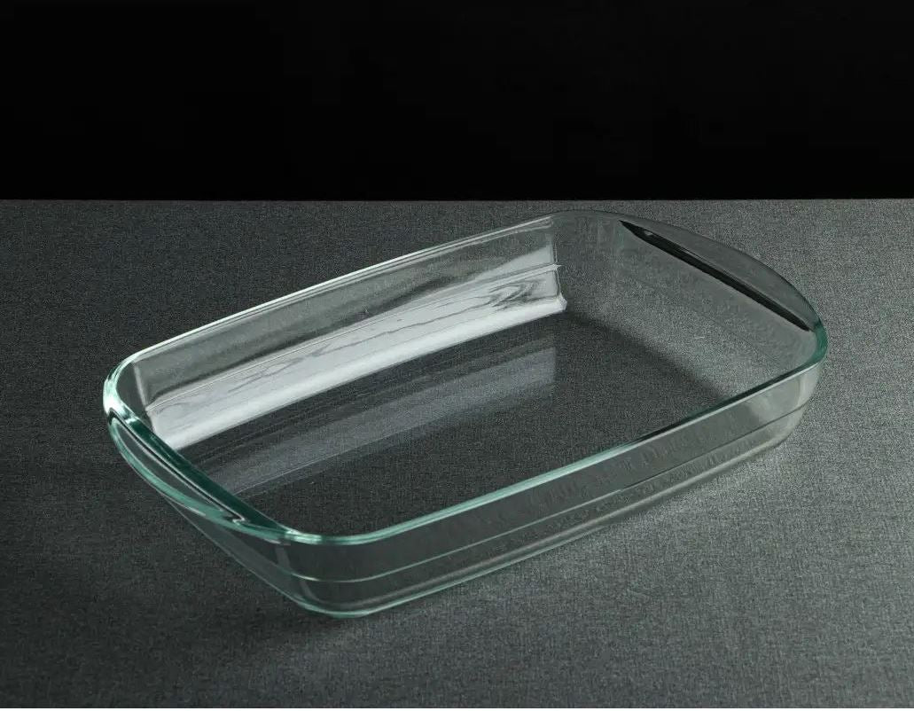 Vittora VT-6126 Rectangular Glass Baking Dish, 35 x 22 x 5.5 cm, 2.6 L - Image 2